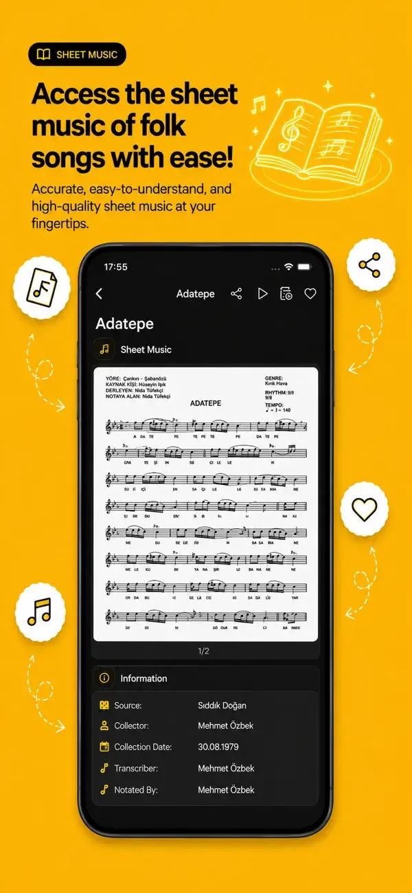 Saz Söz app screenshot — discovery.