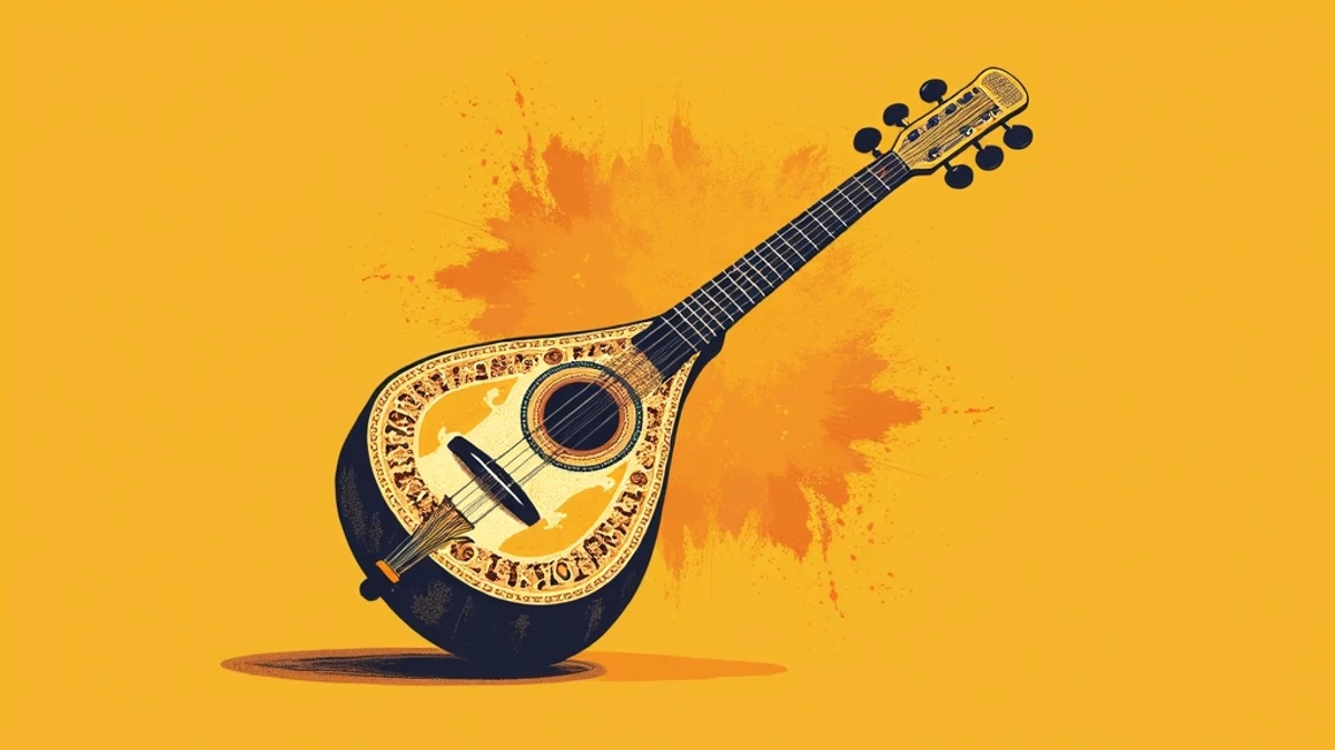 Bağlama Düzenleri Nelerdir? için Türk halk müziği temalı kapak görseli